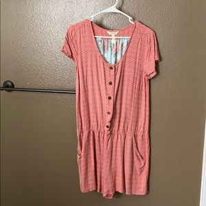 Matilda Jane size large light cotton romper